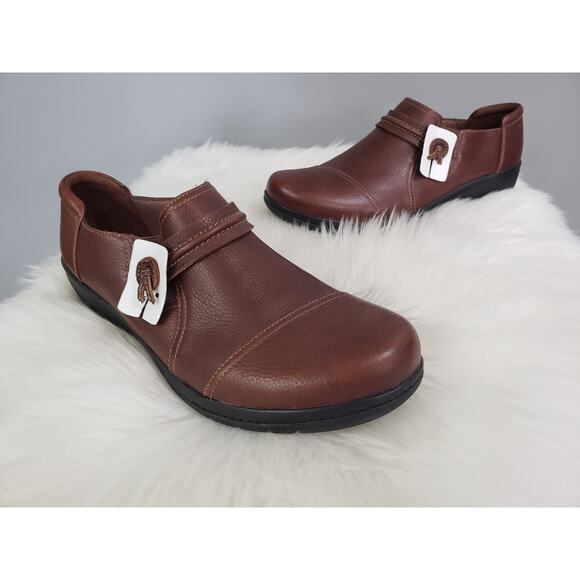 NEW WITHOUT BOX Clarks‎ Women's Cheyn Madi Brown Tan Tumbleweed - Picture 7 of 7